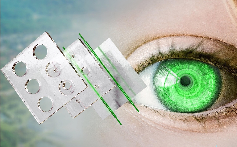 Olho artificial em chip permitir estudar degenerao macular