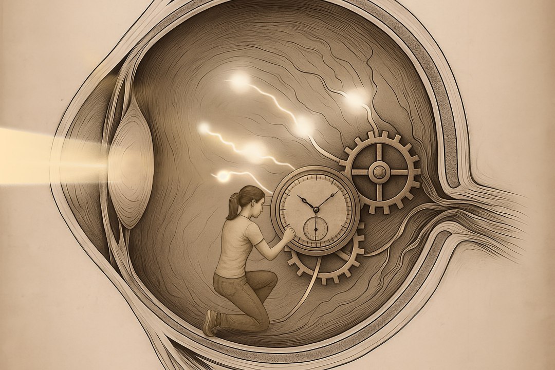 So os olhos - e no o crebro - que organizam as imagens