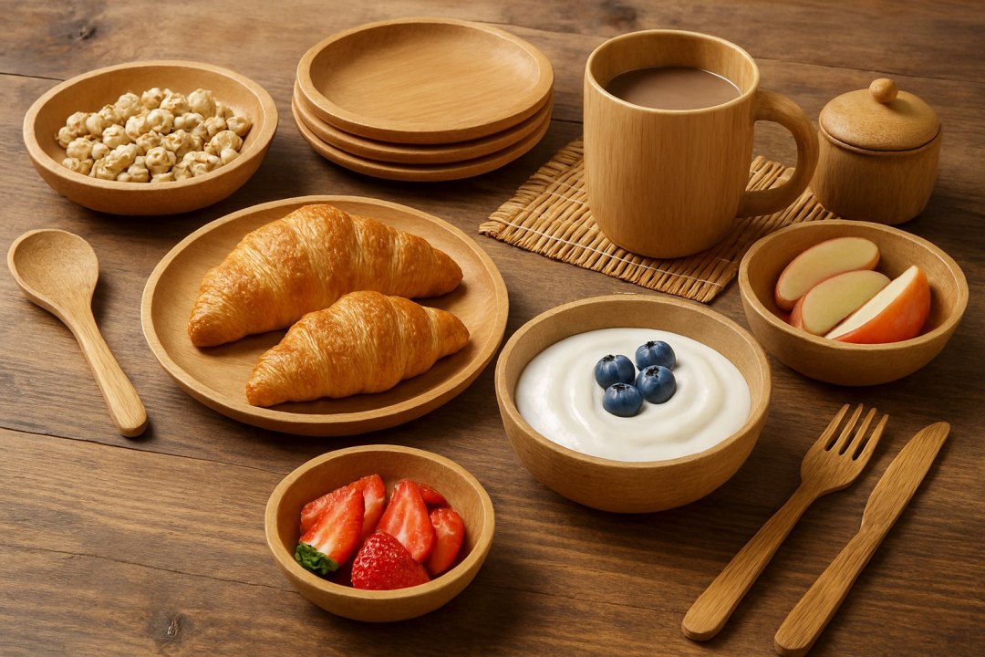 Vai comprar utens�lios de bambu? Verifique antes se � s� bambu mesmo