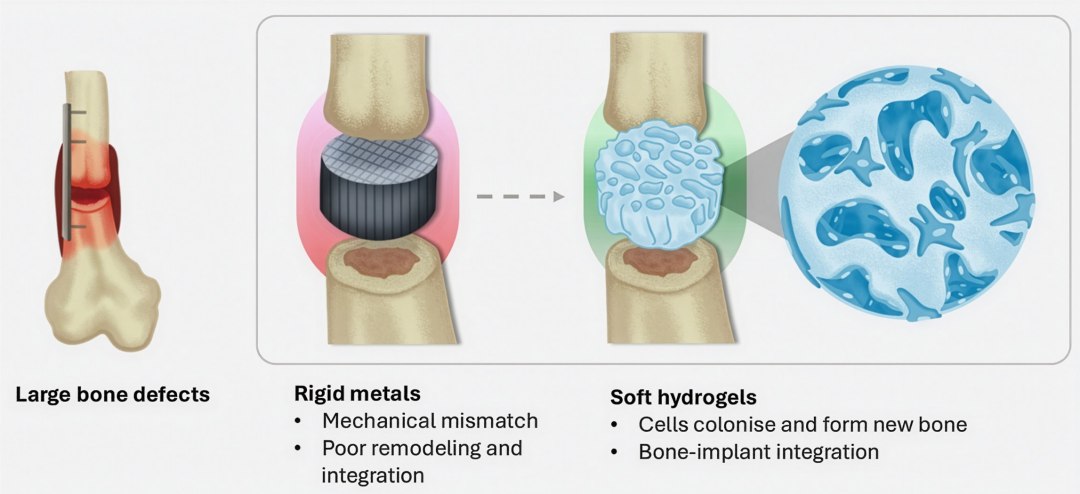 Hidrogel promete revolucionar regenera��o �ssea