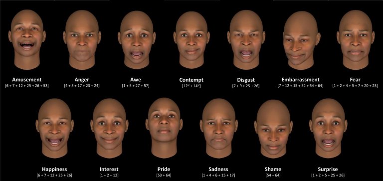 Nem sempre  possvel determinar a emoo pelos movimentos faciais de algum