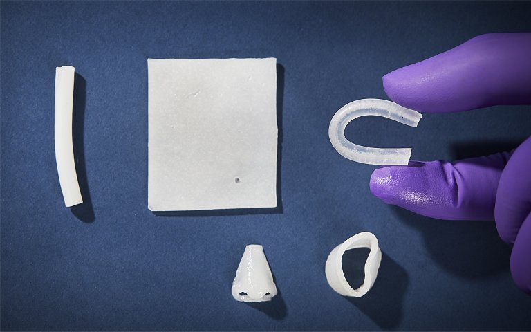 Novo material flexvel tem propriedades ideais para substituir tecidos humanos