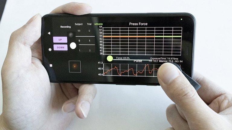Monitor de presso arterial pelo celular