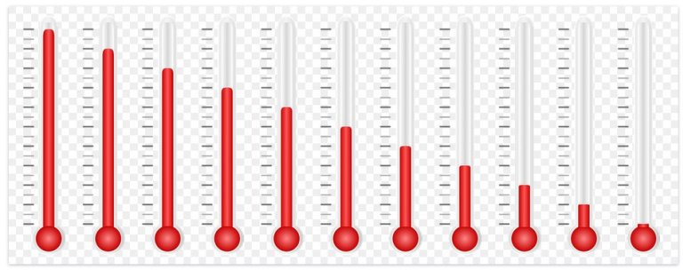 Temperatura corporal humana est caindo rapidamente