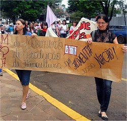 As camponesas que dizem no aos transgnicos