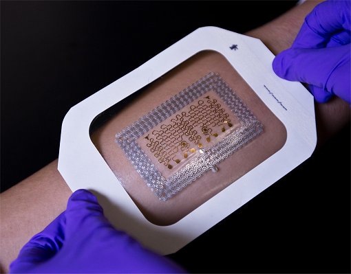 Tatuagens eletrônicas e curativos inteligentes